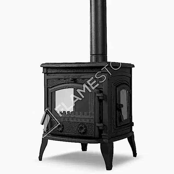 Sirius Ultra Yan Kapaklı Yüksek Verimli Pik Döküm Odun Kömür Sobası