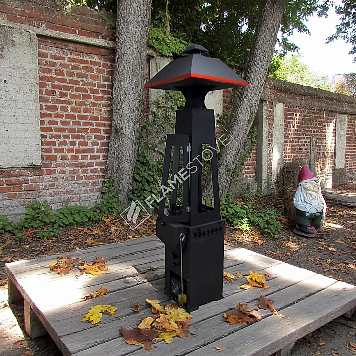 Volcano Pro Lüks Tasarım Yüksek Verimli Pelet Odun Sobası Çelik Kuzine